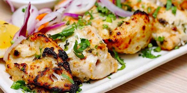 Malai Chicken Tikka Malai Chicken Tikka